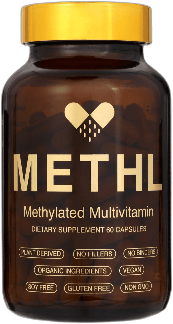 METHL'S Methylated Multivitamin, with Immunity Blend and Fermented Organic Greens