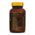 METHL methylated multivitamin organic capsules with immunity blend and fermented greens - front label