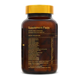 METHL methylated multivitamin organic capsules with immunity blend and fermented greens - front label