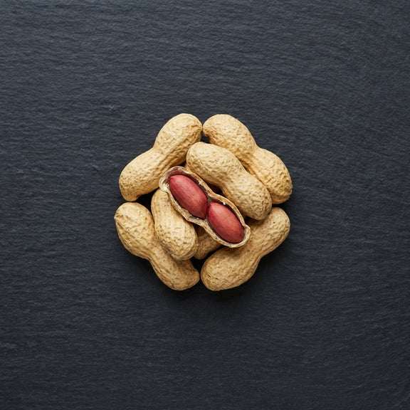 Peanuts — top plant niacin B3 source — METHL
