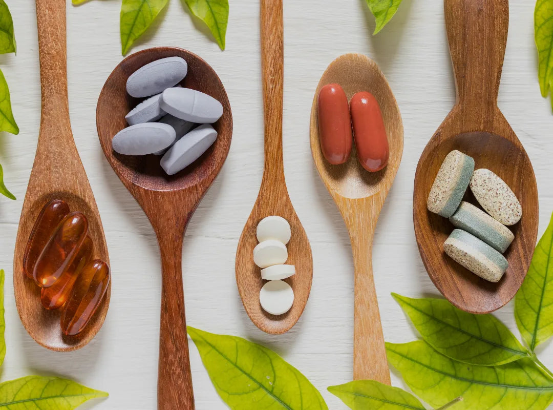 METHL premium methylated vitamins collection display with organic ingredients and clean formulation