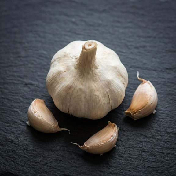 Fresh garlic bulb — natural garlic extract — METHL