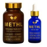 METHL'S Methylated Multivitamin and Liquid B Complex Bundle - Only Multivitamins - METHL - Bundle - 
