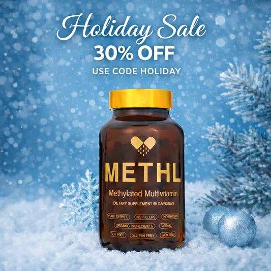 METHL'S Methylated Multivitamin, with Immunity Blend and Fermented Organic Greens - Only Multivitamins - METHL - multivitamin - 